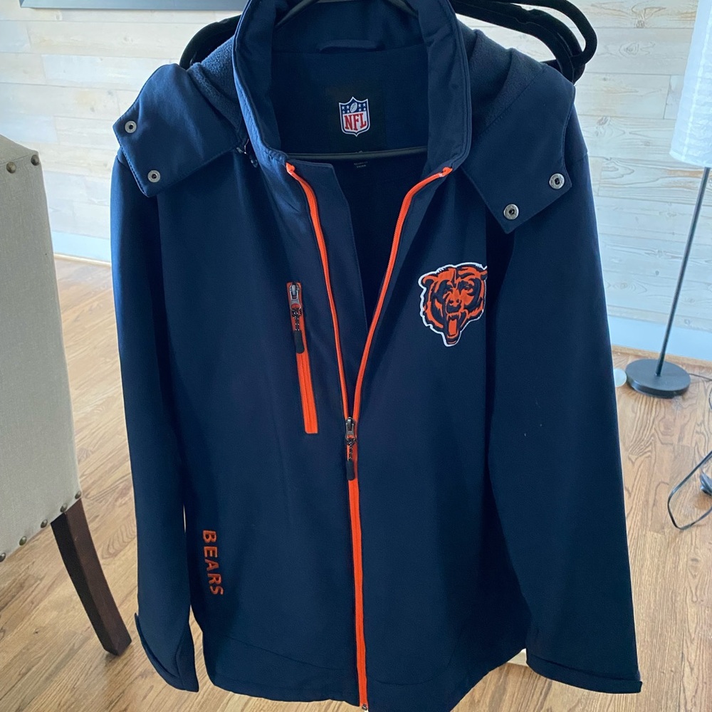 Chicago Bears NFL licensed jacket.